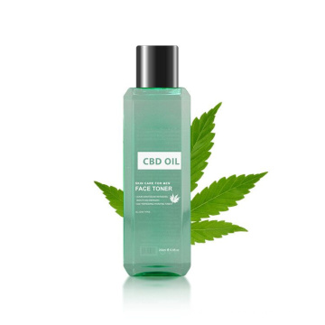 Toner pour la peau à l&#39;huile de graines de chanvre biologique Toner aux fruits pour le visage avec CBD